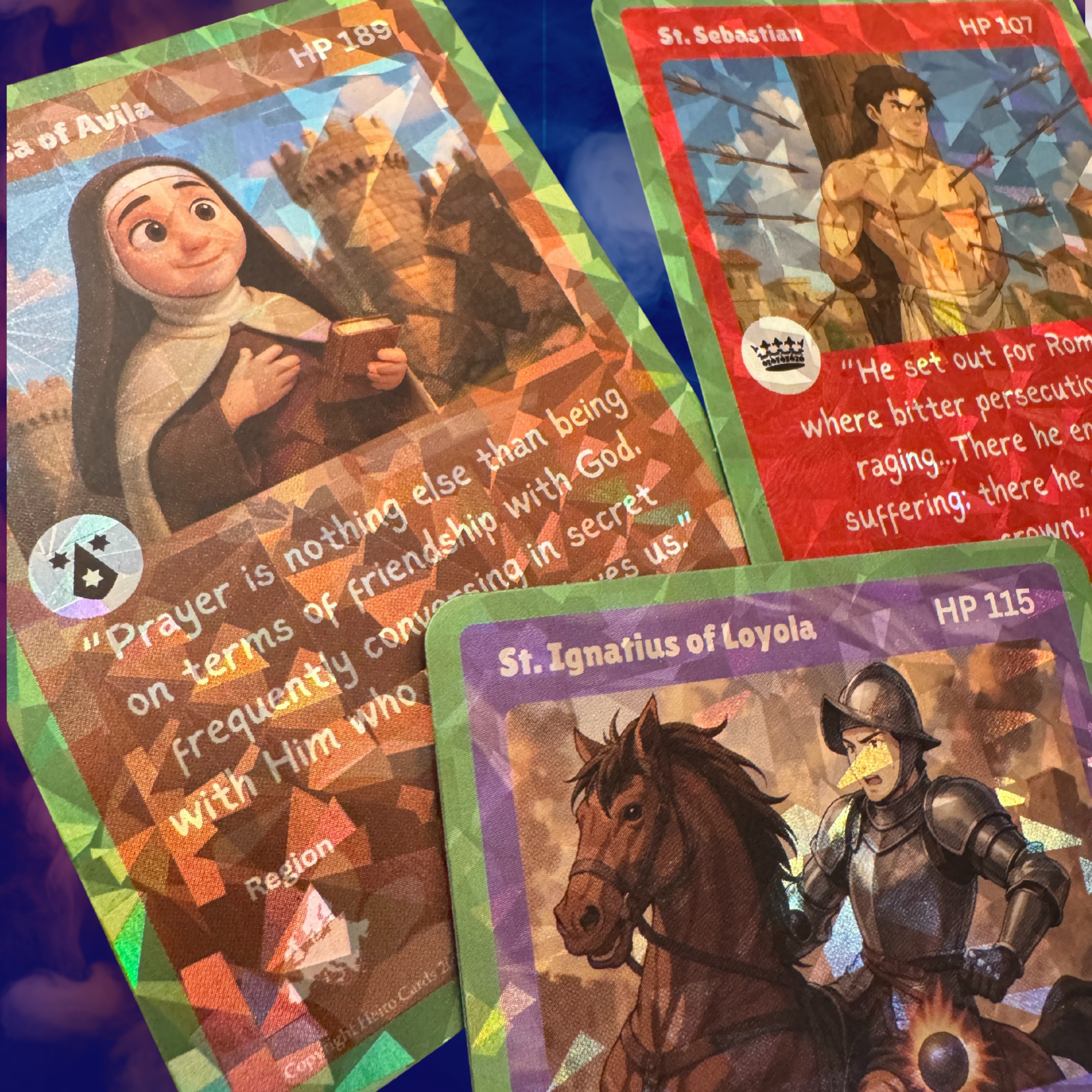 teresa of avila justin martry ignatius of logola